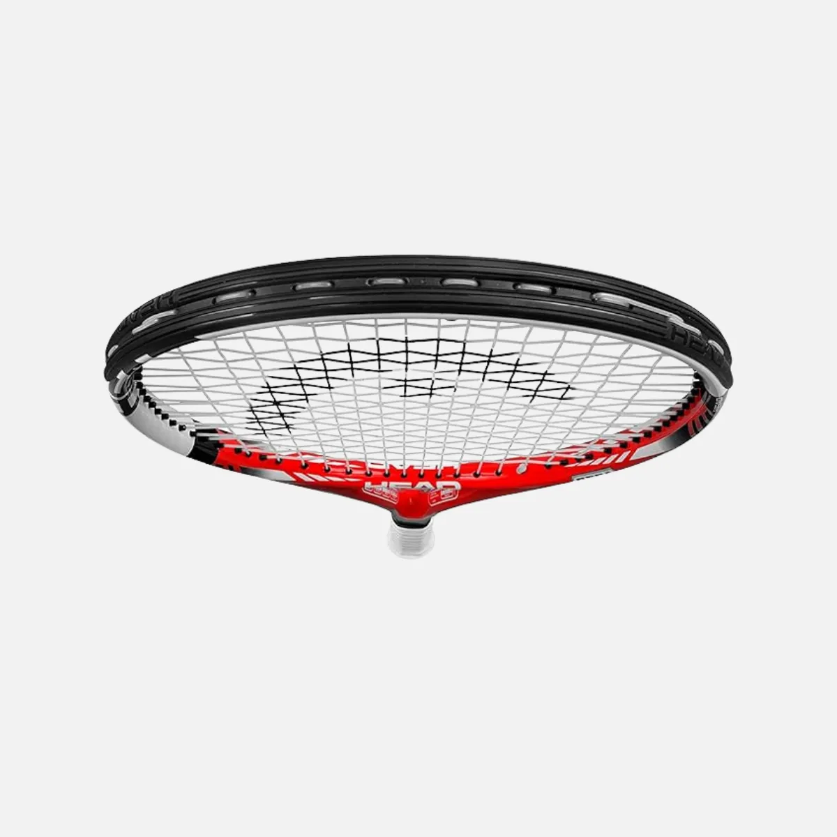 Head Titanium 3100 Strung Tennis Racquet - White/Red