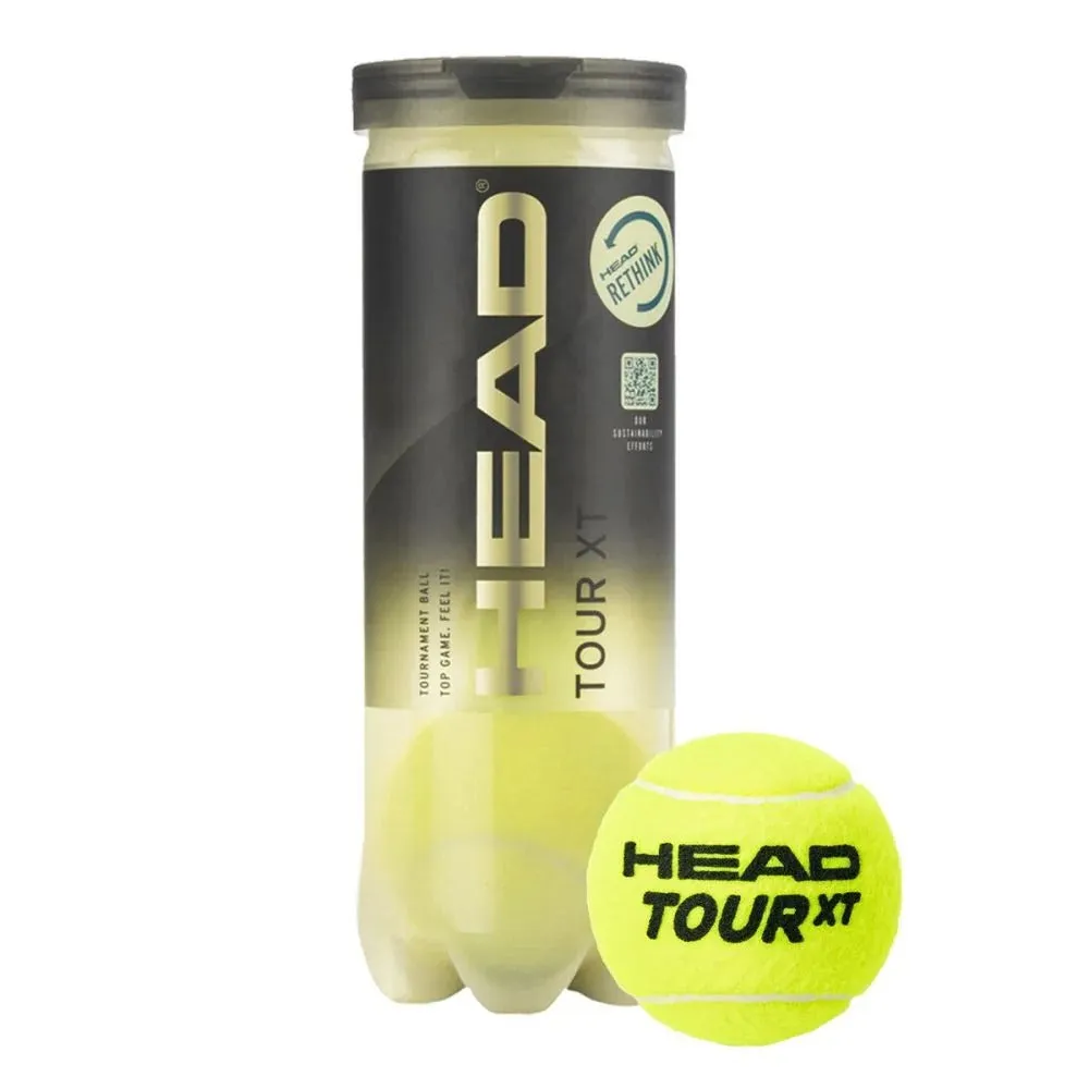 Head Tour XT Tennis Ball (Pack 0f 4)