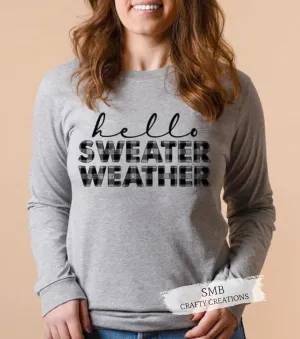 Hello Sweater Weather