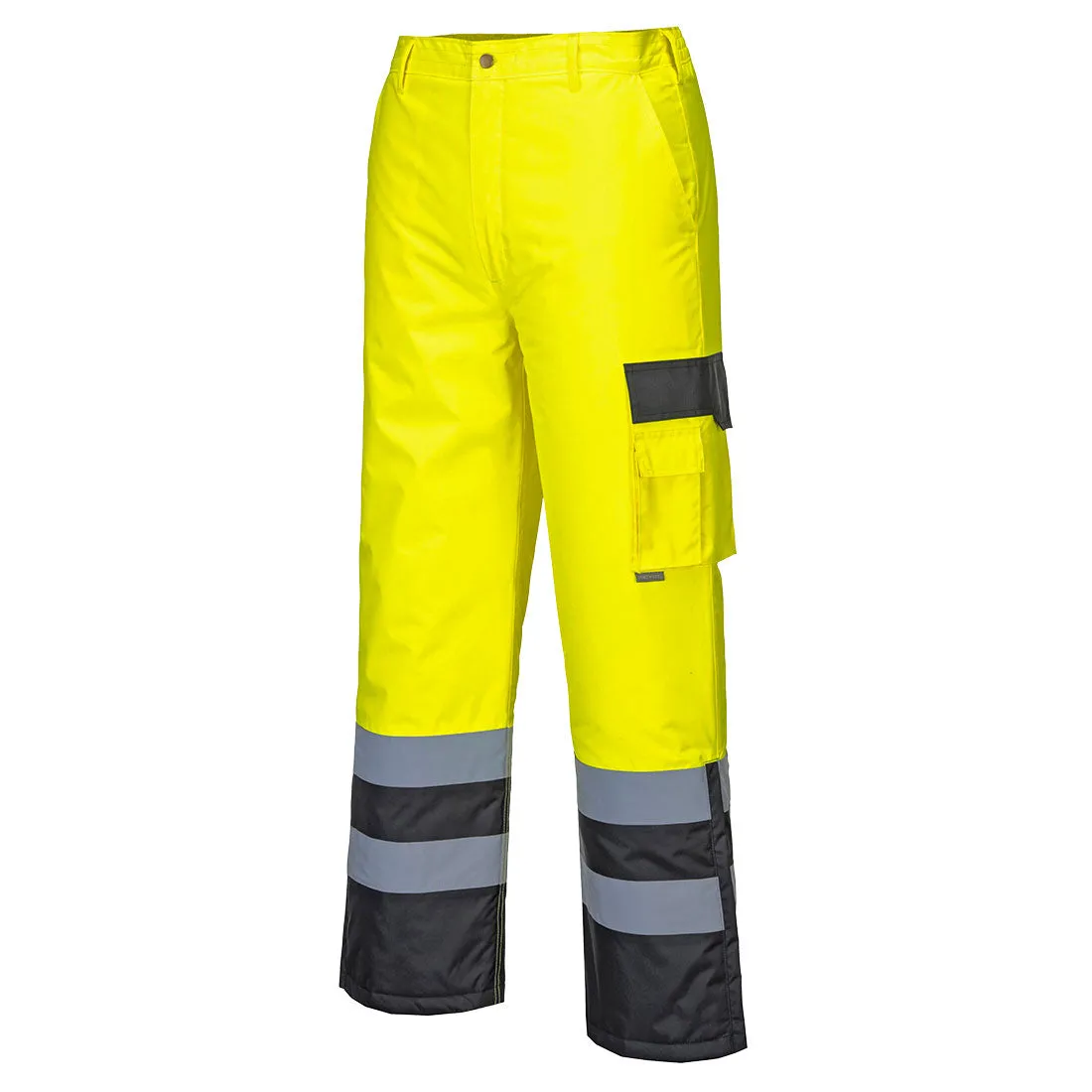 Hi-Vis Contrast Trouser - Lined