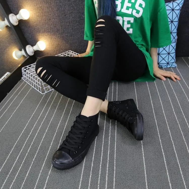 High Top Breathable Canvas Shoes