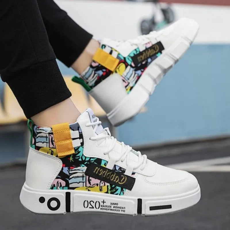 High Top Breathable Canvas Shoes