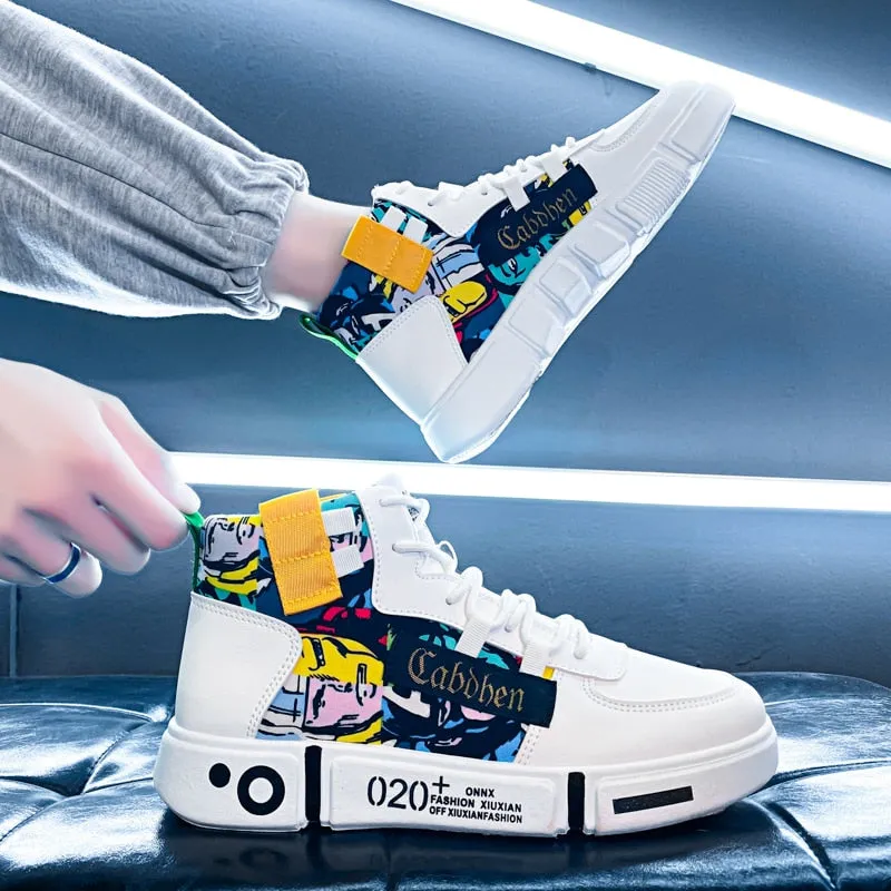 High Top Breathable Canvas Shoes