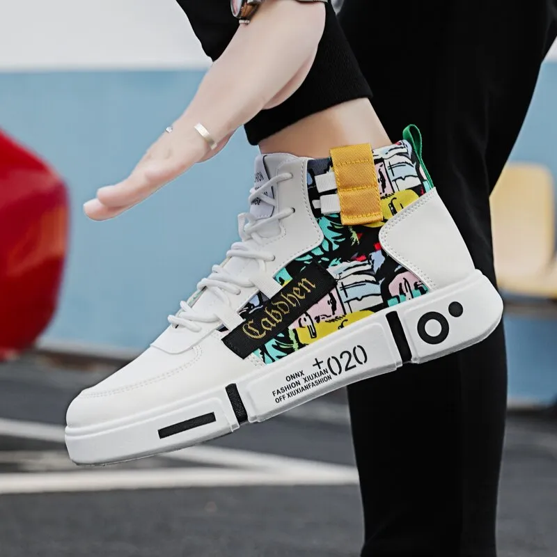 High Top Breathable Canvas Shoes