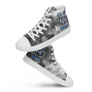 High Top Shoes ~ Jr Hawks Brick Wall Tie-Dye Canvas