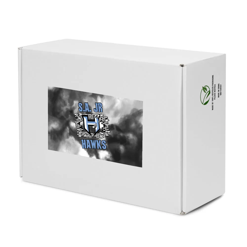 High Top Shoes ~ Jr Hawks Brick Wall Tie-Dye Canvas