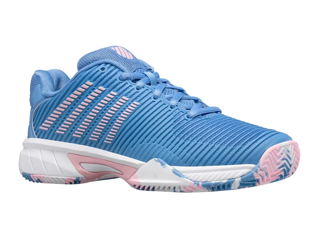 Hypercourt Express 2 HB Junior Varsity Tennis Shoes Blue/Pink