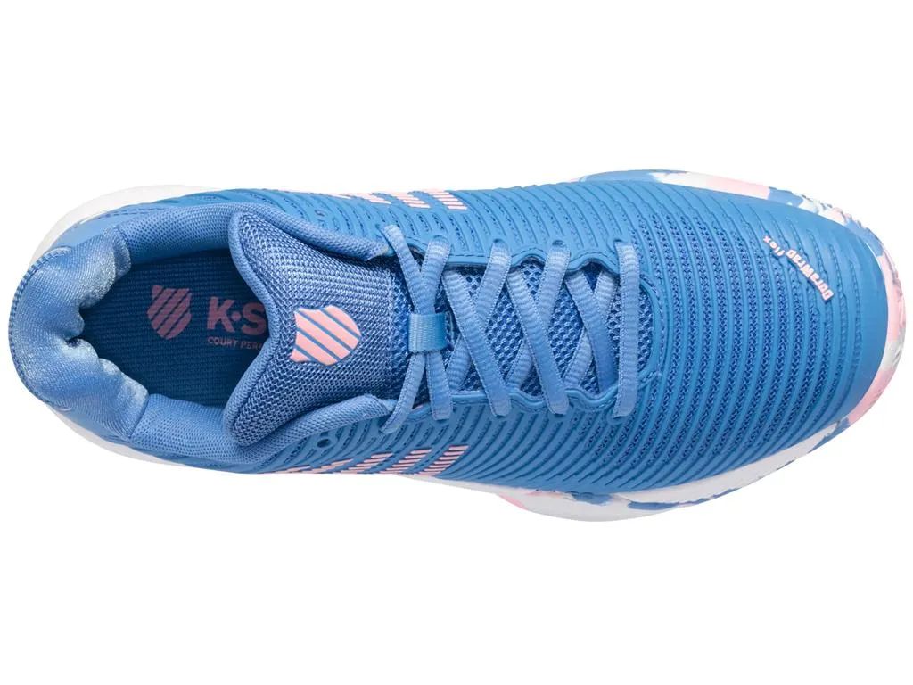 Hypercourt Express 2 HB Junior Varsity Tennis Shoes Blue/Pink