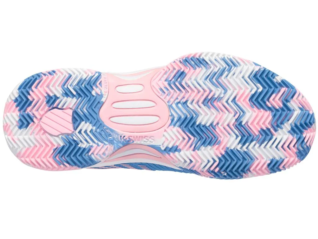 Hypercourt Express 2 HB Junior Varsity Tennis Shoes Blue/Pink