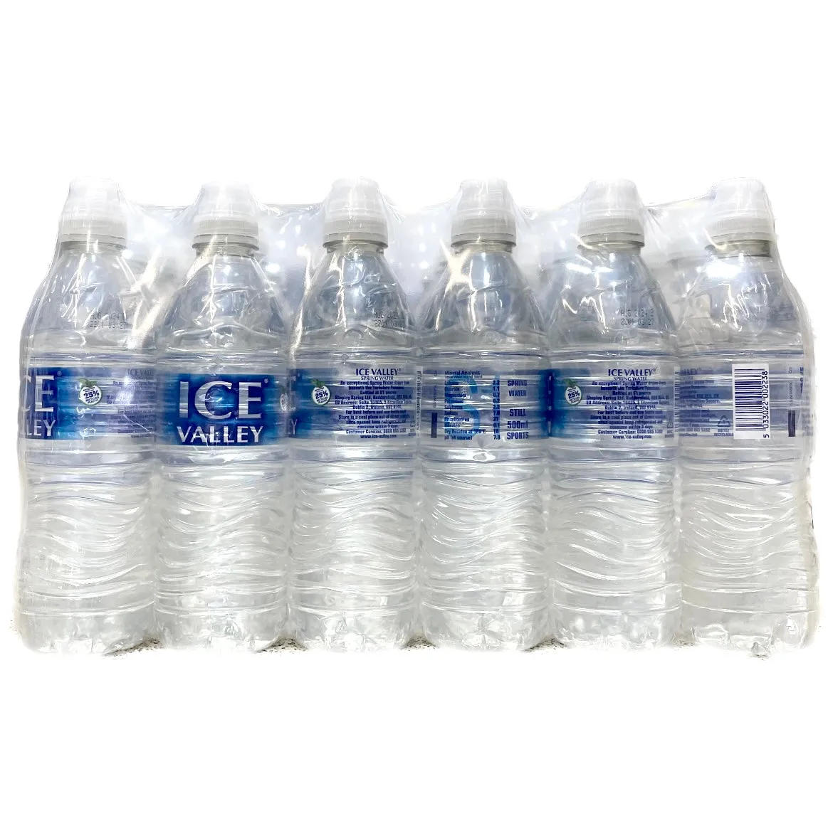 Ice Valley Still Spring Water Sports Cap 24x500ml