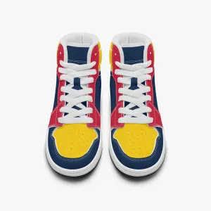 Indiana Fever Fan Unofficial High-Top Shoes, sneakers, and trainers Unisex for Kids 317 Girls' High-Top Basketball Shoes by Niche Era.