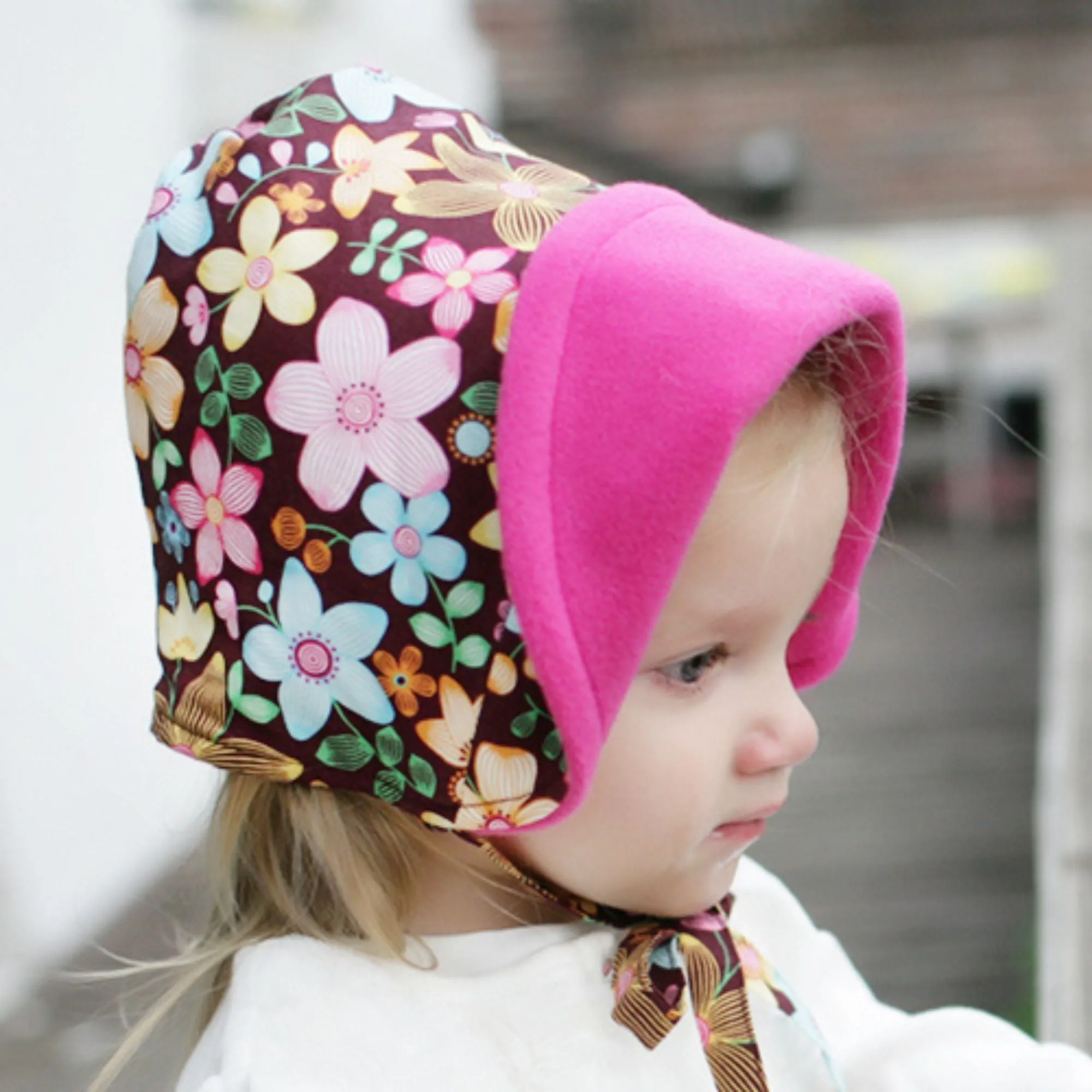 Innobaby Baby Fleece Winter Bonnet – Soft, Warm, and Adjustable Cold-Weather Hat (Ages 6-18M)