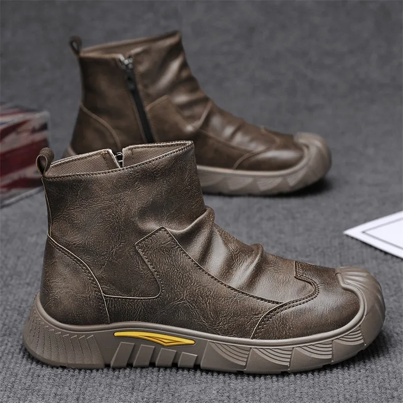 INSTOCK-High-top  snow boots