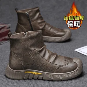 INSTOCK-High-top  snow boots
