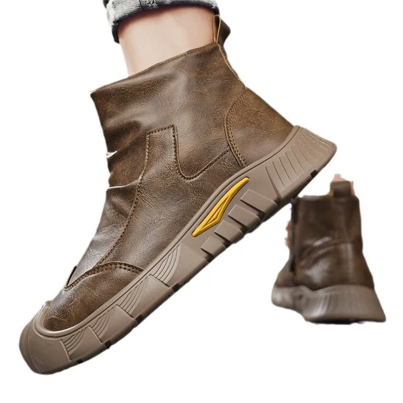 INSTOCK-High-top  snow boots