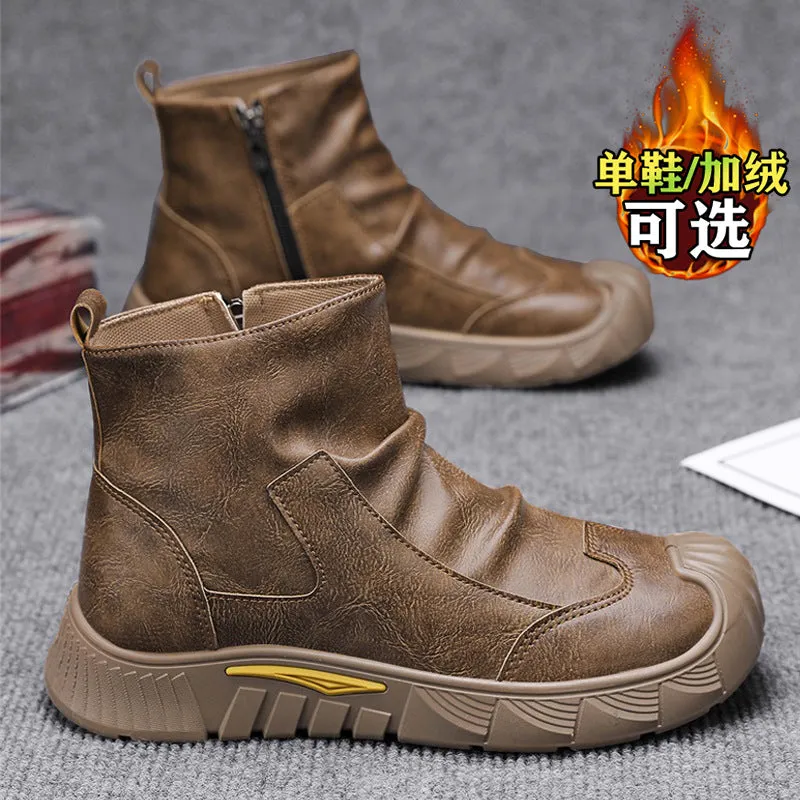 INSTOCK-High-top  snow boots