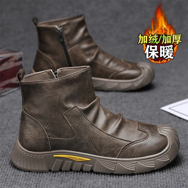 INSTOCK-High-top  snow boots