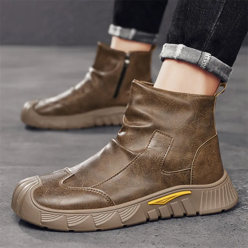 INSTOCK-High-top  snow boots