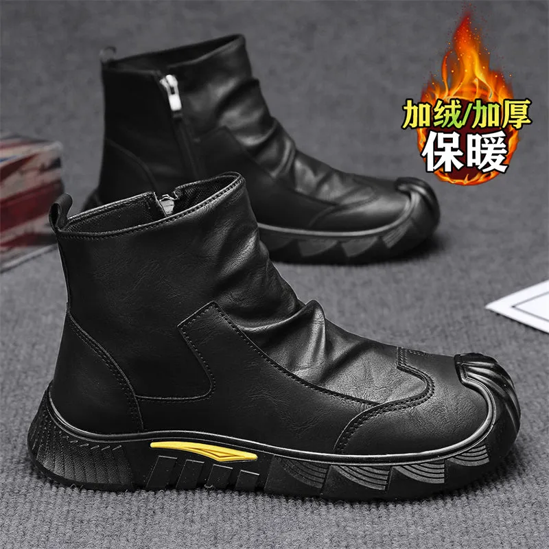 INSTOCK-High-top  snow boots