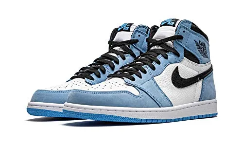 Jordan Mens Air 1 Retro High 555088 134 University Blue - Size 9
