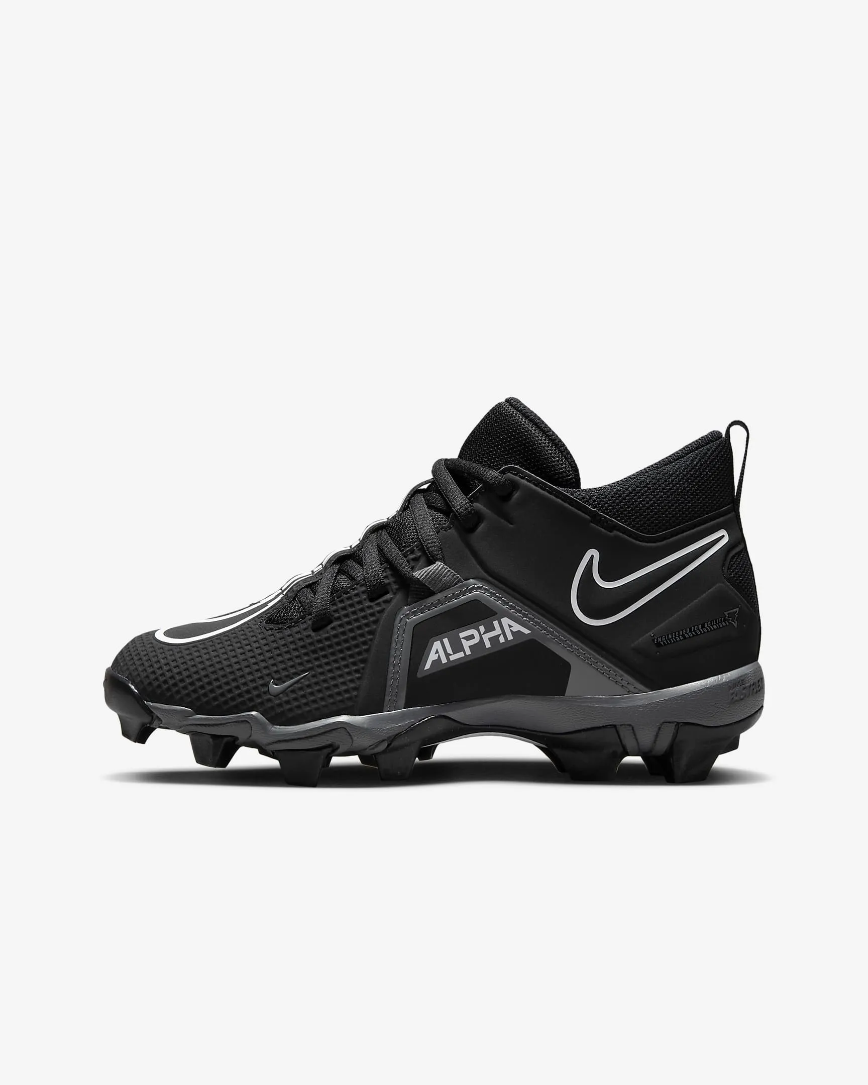 Junior Alpha Menace 3 Shark Football Cleats