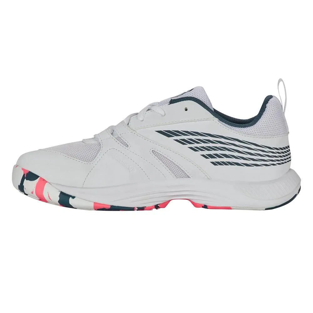 Juniors` SpeedTrac Tennis Shoes White and Stargazer