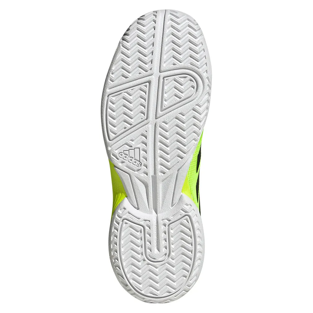 Junior`s Ubersonic Tennis Shoes Lucid Lemon and Core Black