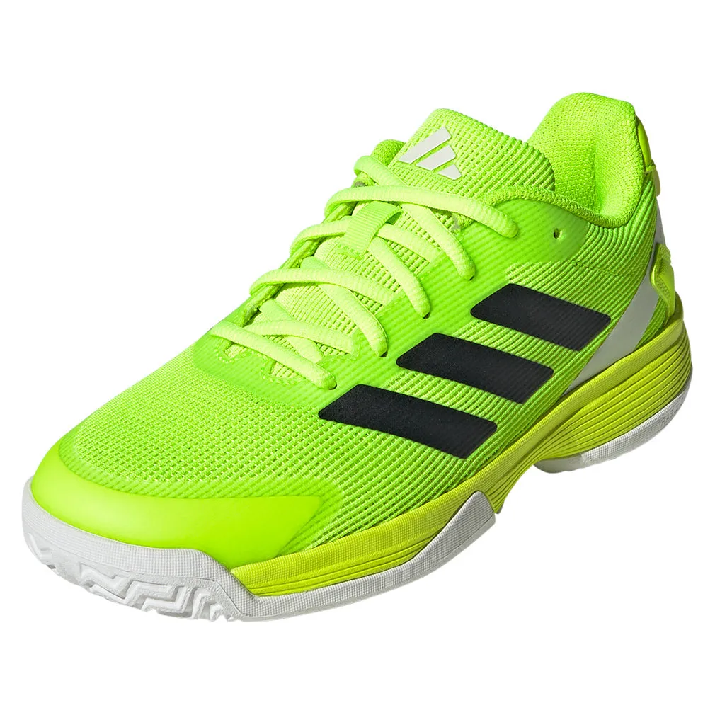 Junior`s Ubersonic Tennis Shoes Lucid Lemon and Core Black