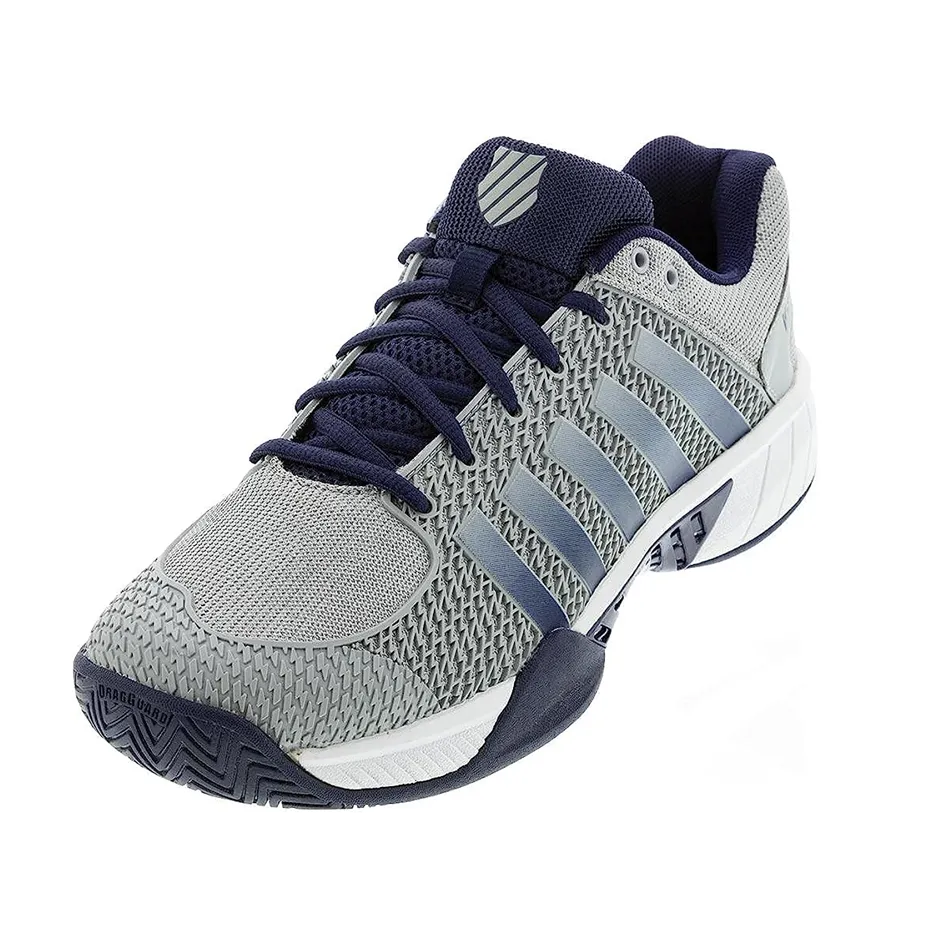 K-Swiss Express Light Opal White/Cyan Men's Pickleball Shoes
