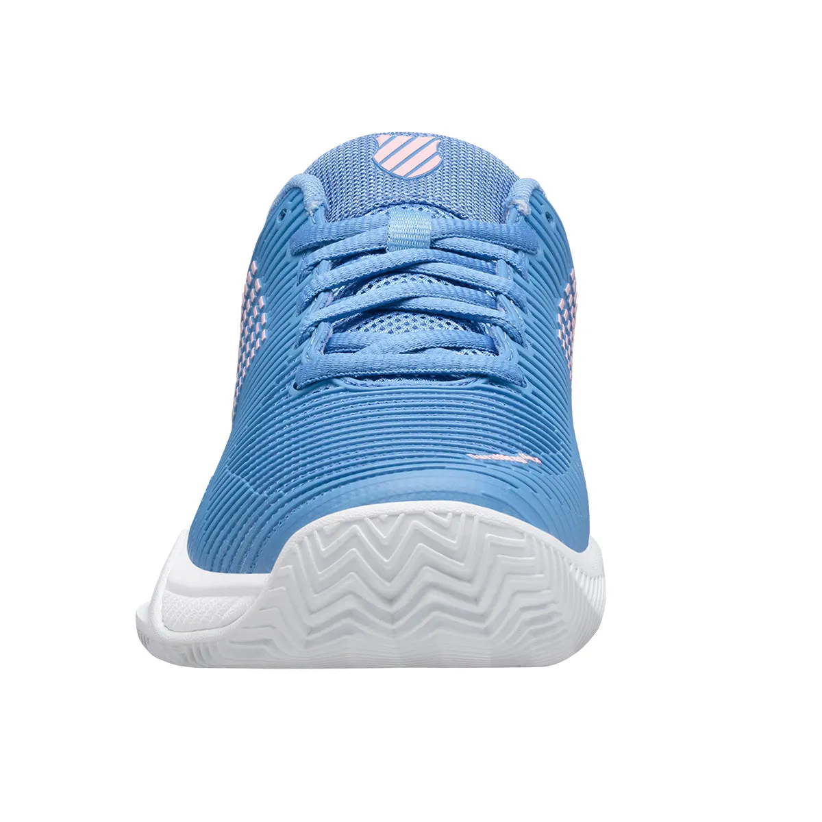 K-Swiss Hypercourt Express 2 Clay Court Women's Tennis Shoe (Blue/Pink)