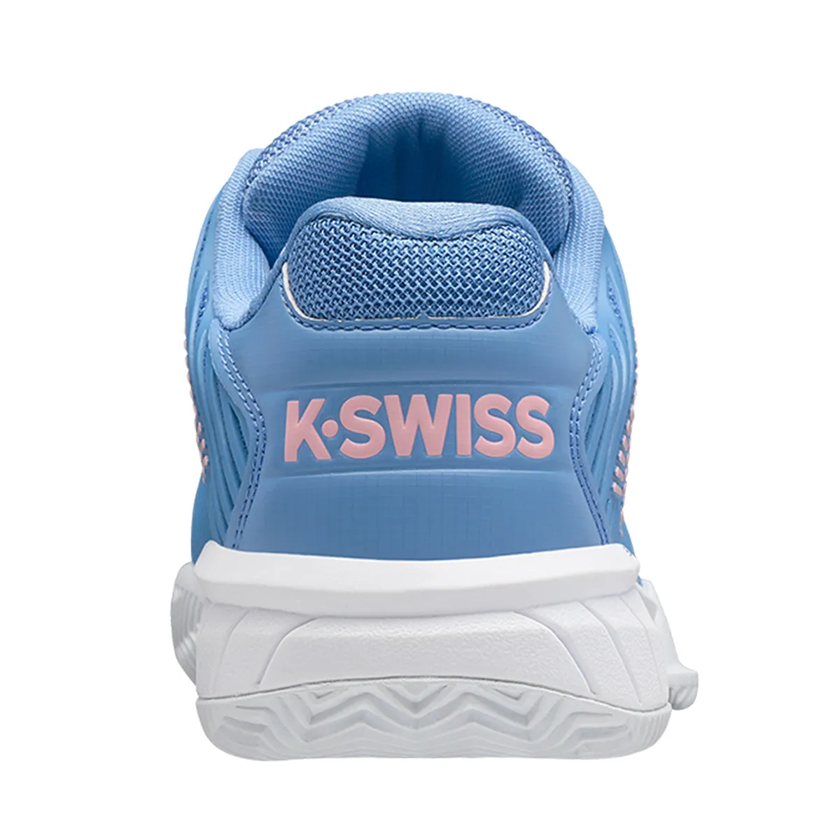 K-Swiss Hypercourt Express 2 Clay Court Women's Tennis Shoe (Blue/Pink)
