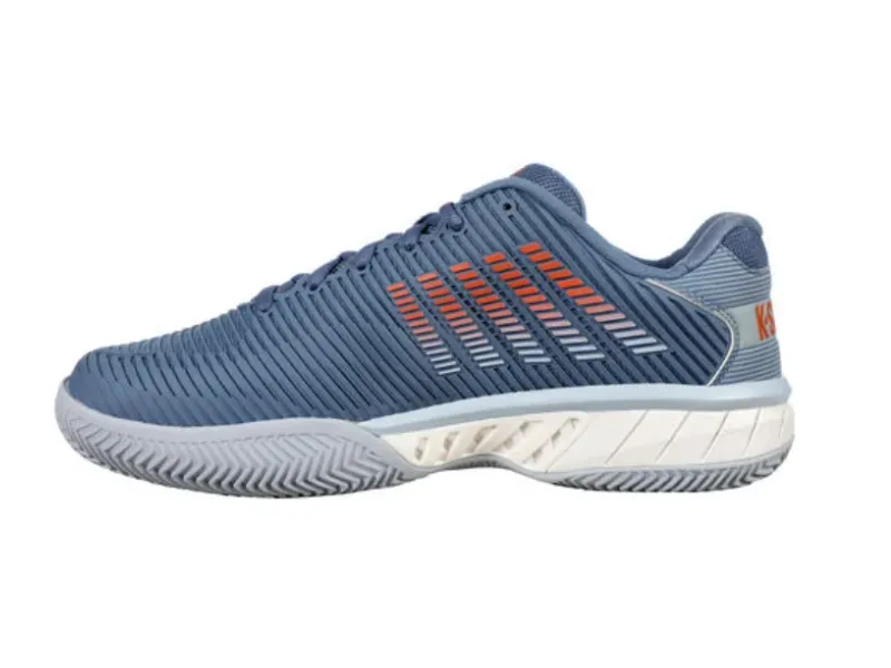 K-Swiss Hypercourt Express 2 Clay Mens Tennis Shoe (Blue/Orange)