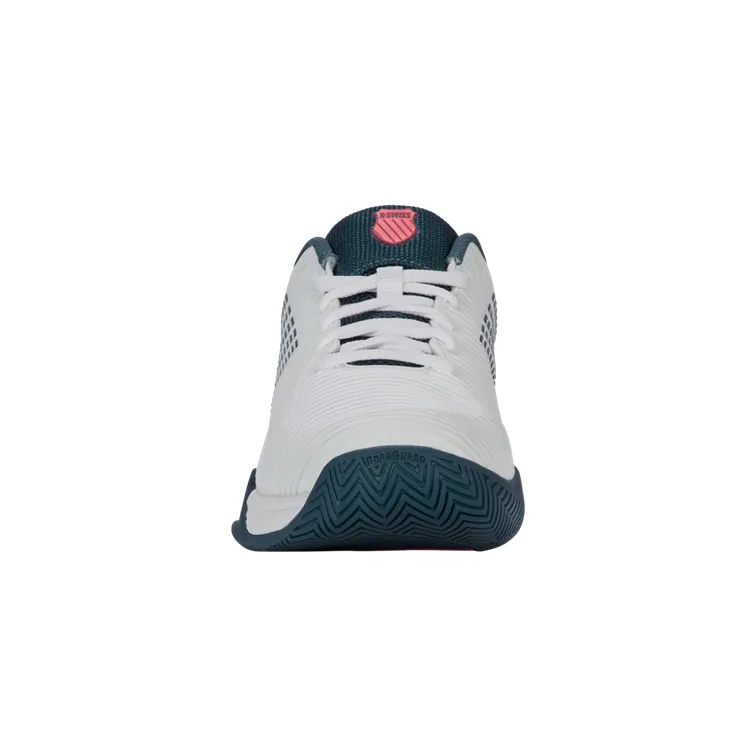 K-Swiss Hypercourt Express 2 White, Stargazer, and Neon Blade Men's Tennis Shoes