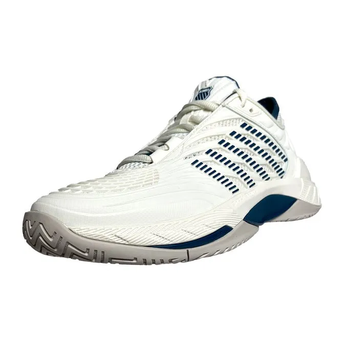 K-Swiss Hypercourt Supreme 2 Star White, Moonstruck & Indian Teal Men's Tennis Shoes