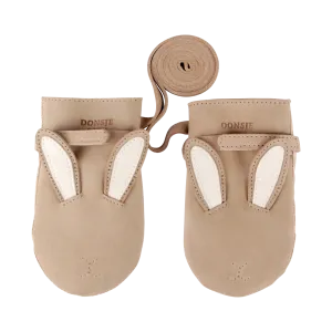 Kapi Classic Mittens | Bunny | Taupe Nubuck