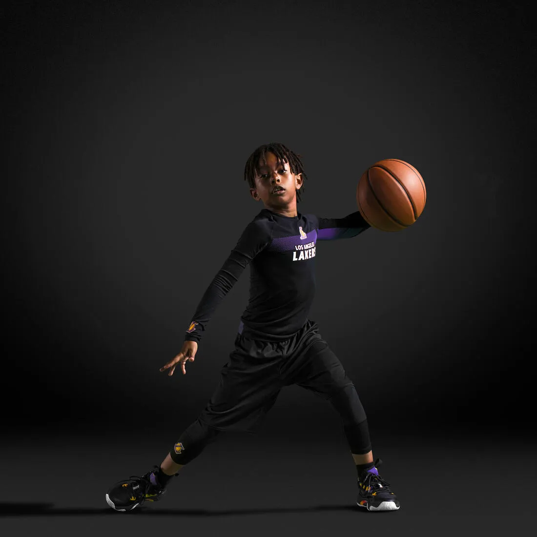 Kids' Basketball Shoes SE900 Mini Me - White/NBA Brooklyn Nets