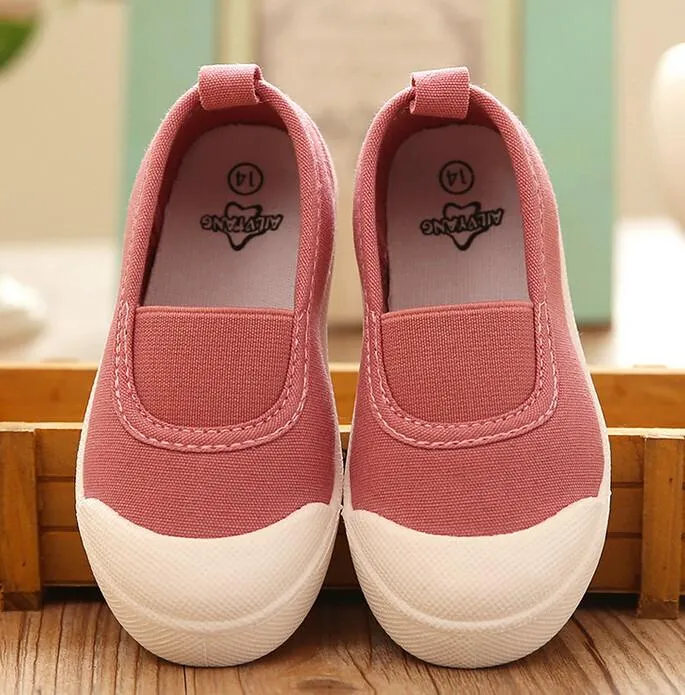 Kids Breathable Canvas Shoes