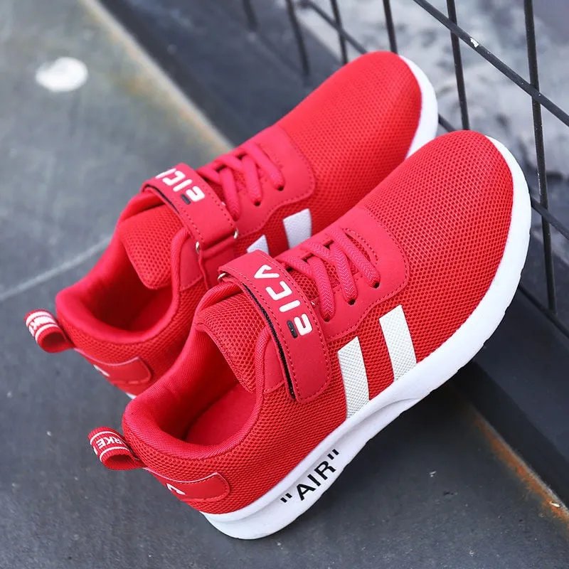 Kids Fashion Sneakers Sports Running Shoes Breathable Mesh Tennis Shoes