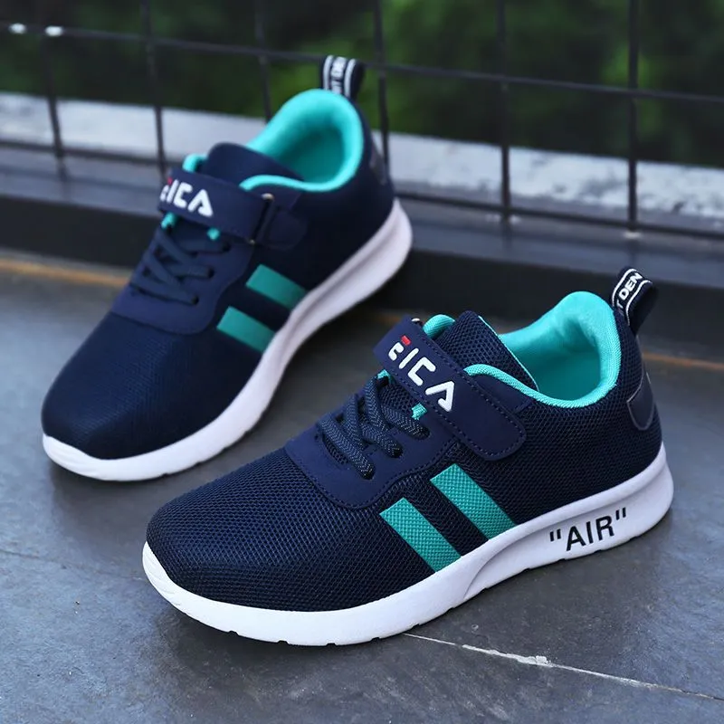 Kids Fashion Sneakers Sports Running Shoes Breathable Mesh Tennis Shoes