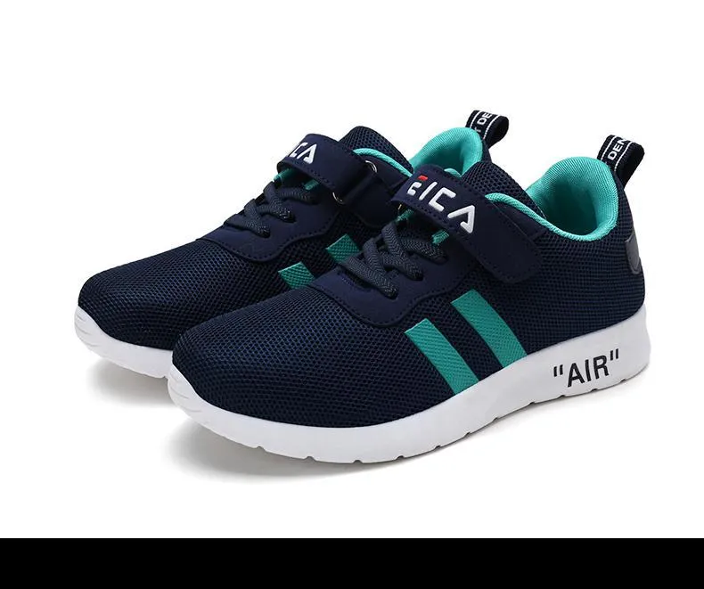 Kids Fashion Sneakers Sports Running Shoes Breathable Mesh Tennis Shoes