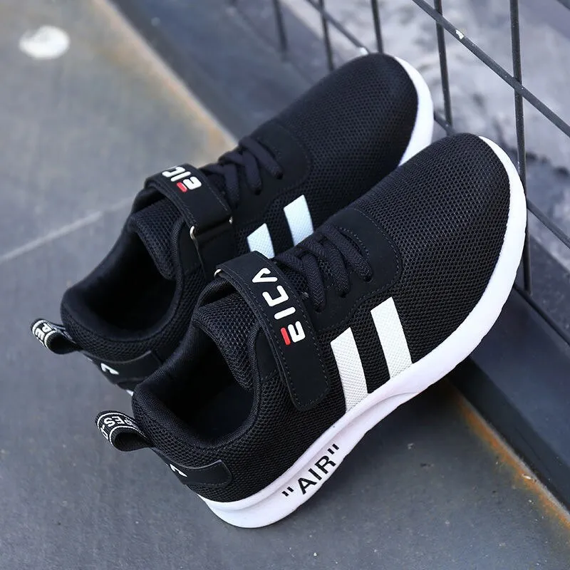 Kids Fashion Sneakers Sports Running Shoes Breathable Mesh Tennis Shoes