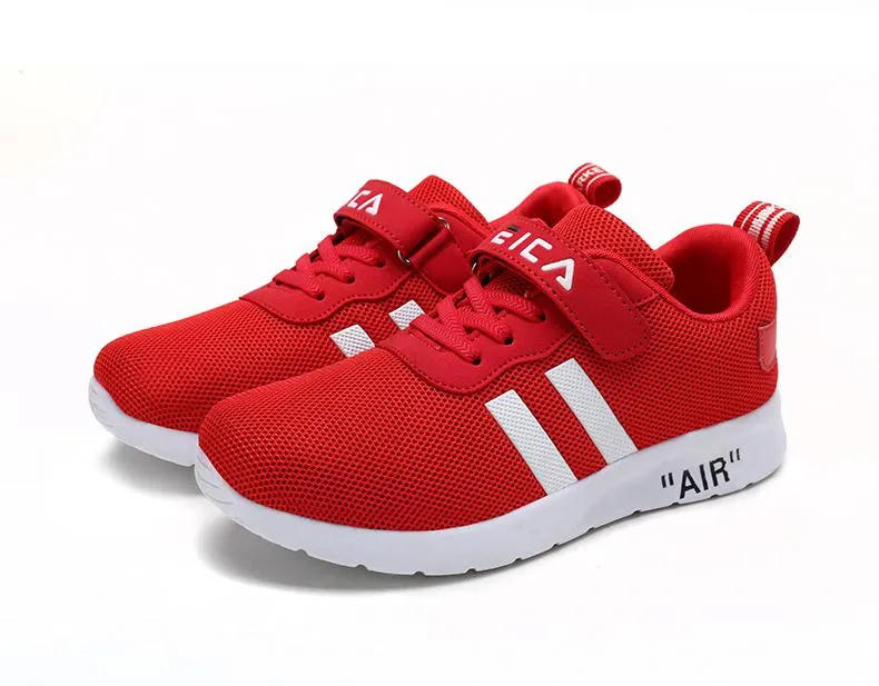Kids Fashion Sneakers Sports Running Shoes Breathable Mesh Tennis Shoes