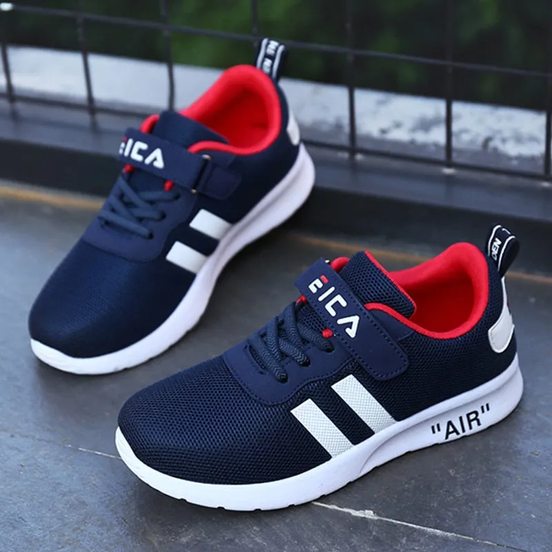 Kids Fashion Sneakers Sports Running Shoes Breathable Mesh Tennis Shoes