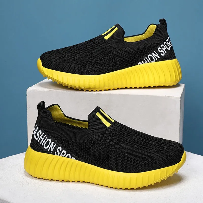Kids Running Sneakers Casual Sports Shoes Breathable Fashion Soft Sole