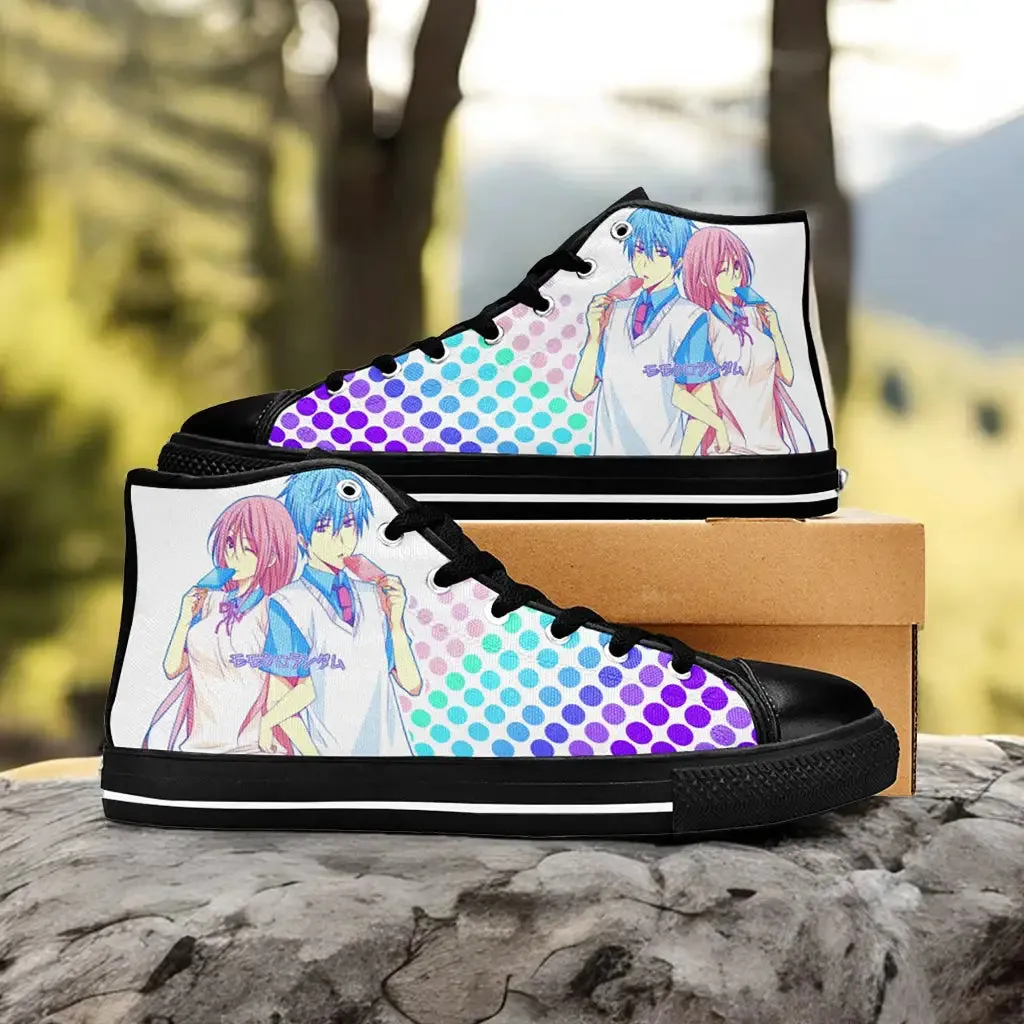 Kuroko Basketball Shoes High Tops Sneakers for Kids and Adults