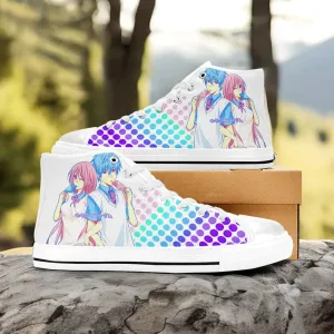 Kuroko Basketball Shoes High Tops Sneakers for Kids and Adults