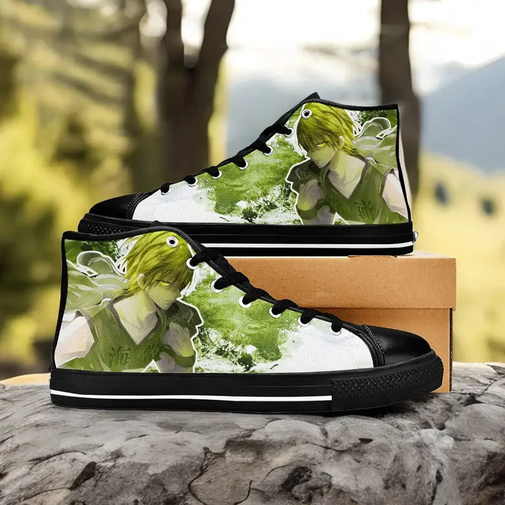 Kuroko Basketball Shoes High Tops Sneakers for Kids and Adults