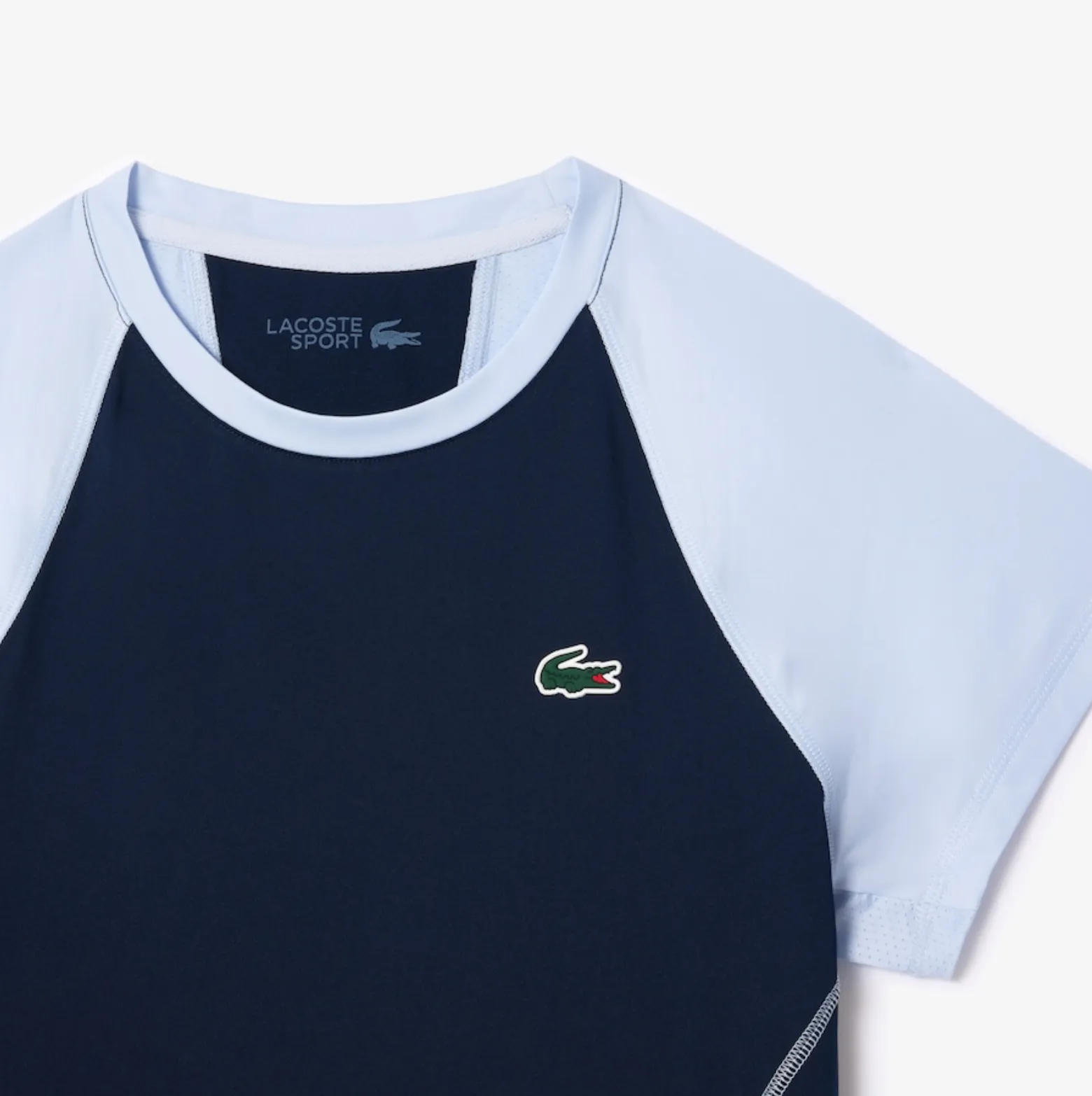 Lacoste Women's Slim Fit Ultra-Dry Sport Stretch T-shirt