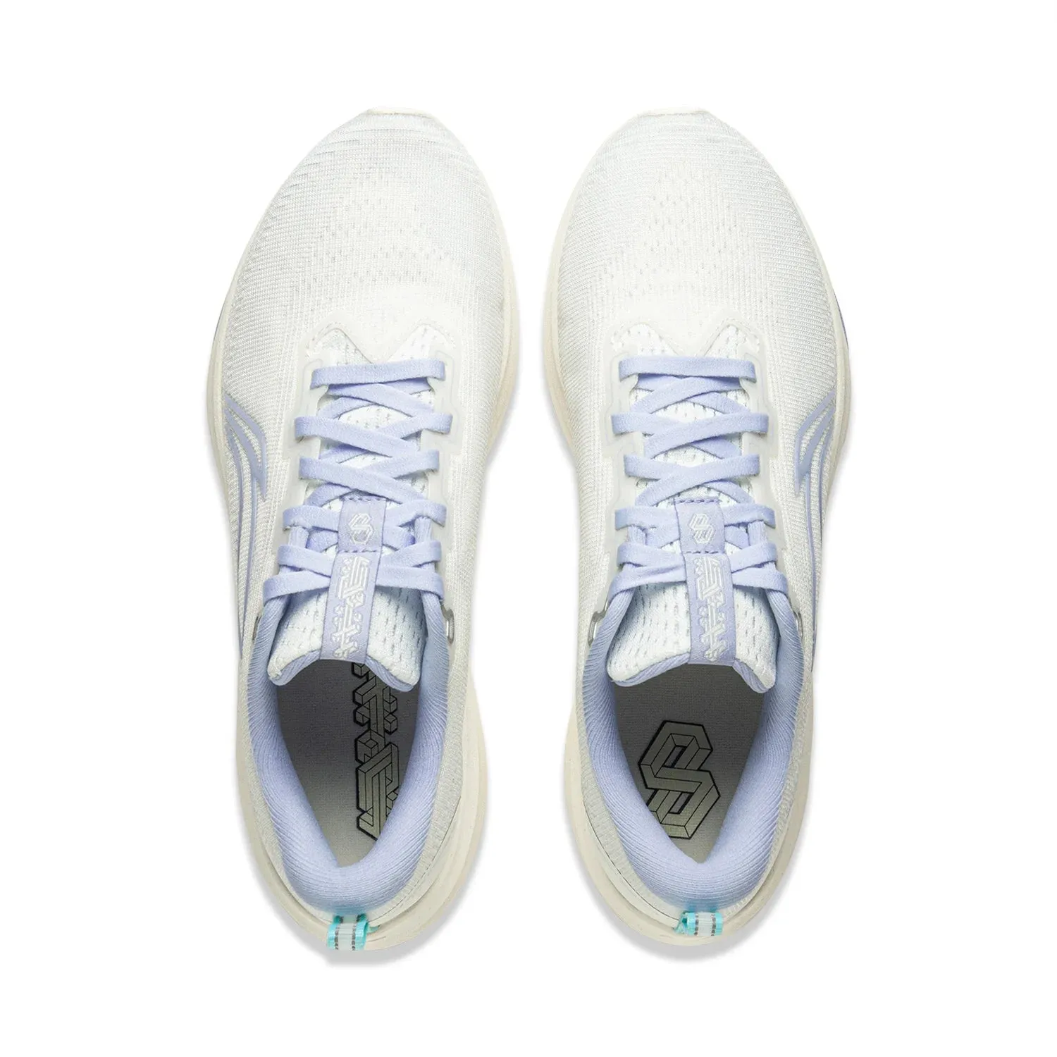 Li-Ning Women Red Hare 8 Running Shoes With Ultra Light Foam