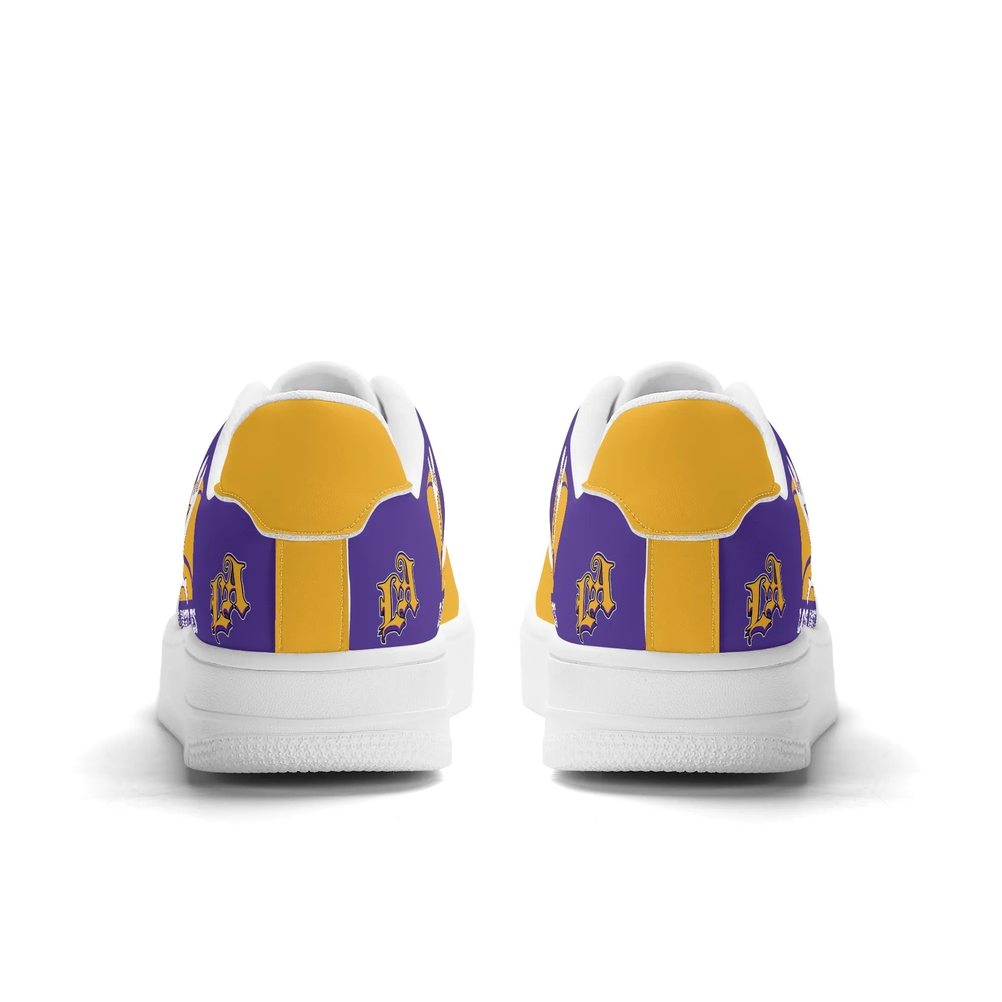Los Angeles Basketball Sports Team Themed Shoes